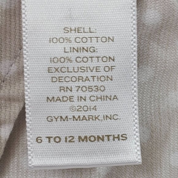 Newborn Baby Girls 6-12 M Ruffled Dress White Polka Dot Bows Summer Cute Formal - Picture 16 of 16